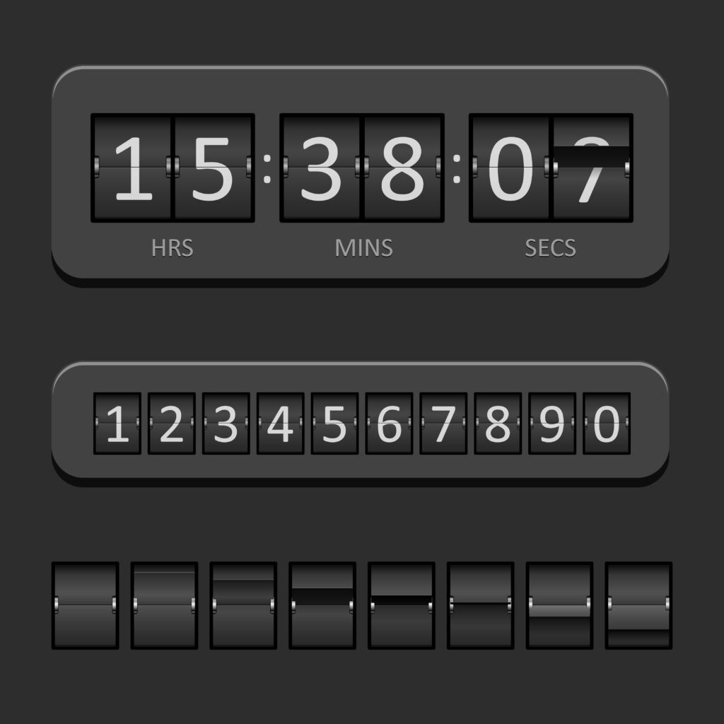 Manual tally counter for fitness and health tracking