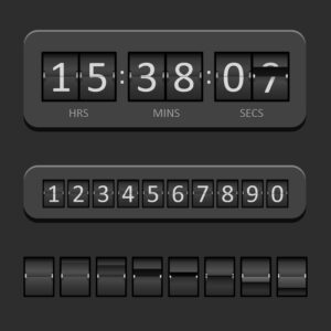 Manual tally counter for fitness and health tracking