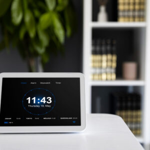 Digital count up widget used for attendance and event tracking