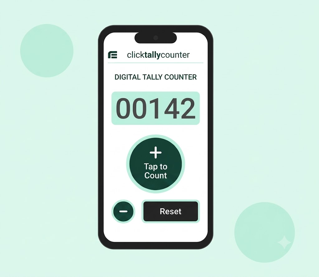 Digital tally counter